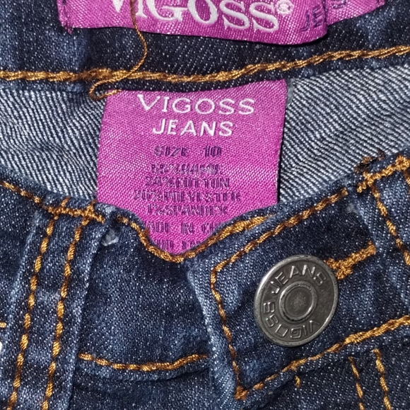 VIGOSS Girls Jeans Size 10. Like New Condition - Picture 3 of 4